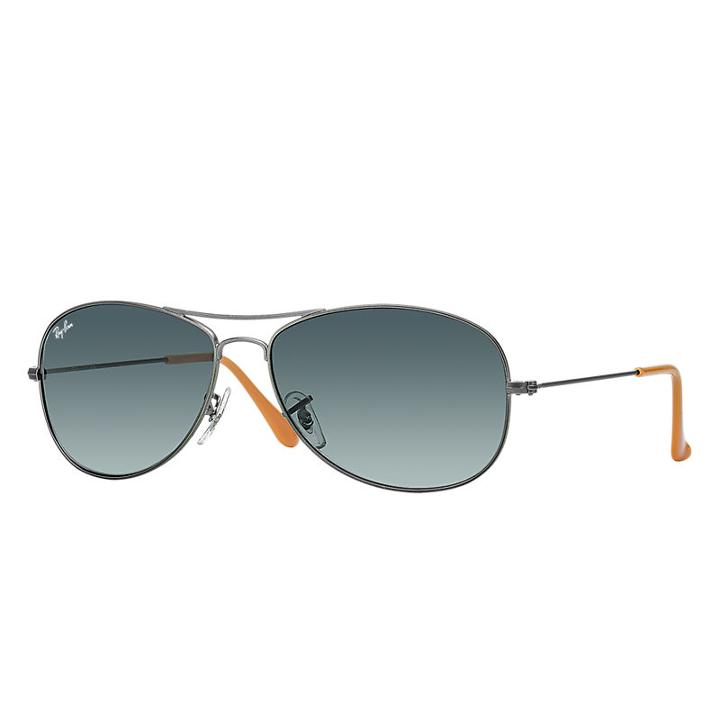 Ray-ban Men's Cockpit Gunmetal Sunglasses, Gray Lenses - Rb3362