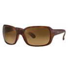 Ray-ban Blue Sunglasses, Polarized Brown Lenses - Rb4068