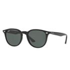 Ray-ban Black Sunglasses, Green Lenses - Rb4259