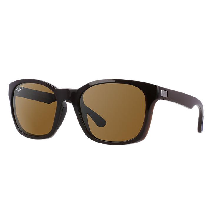 Ray-ban Rb4197 Brown, Polarized Lenses - Rb4197