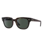 Ray-ban Meteor Blue Sunglasses, Green Lenses - Rb4168