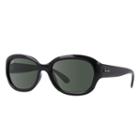 Ray-ban Black Sunglasses, Green Lenses - Rb4198