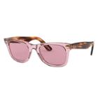 Ray-ban The Martinez Brothers Wayfarer Blue Sunglasses, Pink Lenses - Rb2140