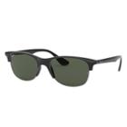 Ray-ban Black Sunglasses, Green Lenses - Rb4319