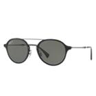 Ray-ban Gunmetal Sunglasses, Polarized Green Lenses - Rb4287
