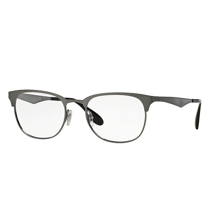 Ray-ban Gunmetal Eyeglasses Sunglasses - Rb6346