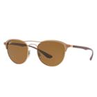 Ray-ban Purple Sunglasses, Polarized Brown Lenses - Rb3596