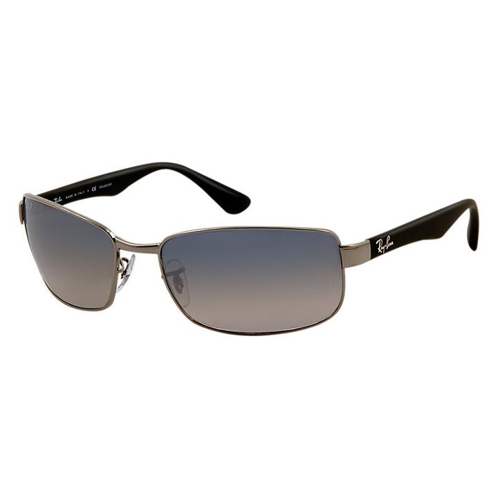 Ray-ban Black Sunglasses, Polarized Blue Lenses - Rb3478