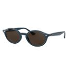 Ray-ban Blue Sunglasses, Brown Lenses - Rb4315