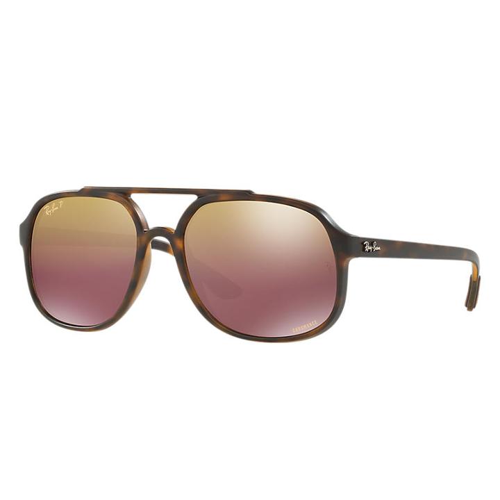 Ray-ban Blue Sunglasses, Polarized Violet Lenses - Rb4312ch