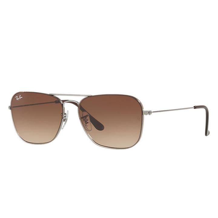 Ray-ban Gunmetal Sunglasses, Brown Lenses - Rb3603