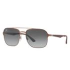Ray-ban Men's Brown Sunglasses, Gray Lenses - Rb3570