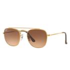 Ray-ban Men's Copper Sunglasses, Pink Lenses - Rb3557