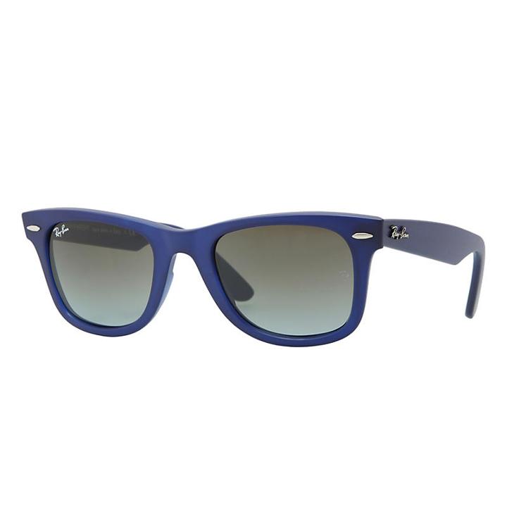 Ray-ban Men's Original Wayfarer Color Mix Blue Sunglasses, Blue Sunglasses Lenses - Rb2140