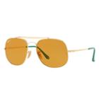 Ray-ban General Pop Gold Sunglasses, Polarized Yellow Lenses - Rb3561