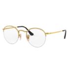 Ray-ban Gold Eyeglasses - Rb3947v