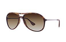 Ray-ban Unisex Tortoise Alex Sunglasses