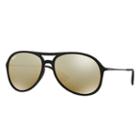 Ray-ban Alex Black Sunglasses, Yellow Lenses - Rb4201