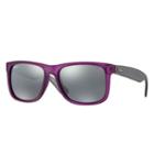 Ray-ban Men's Justin Color Mix Grey Sunglasses, Gray Lenses - Rb4165