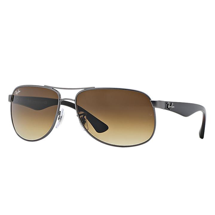 Ray-ban Black Sunglasses, Brown Lenses - Rb3502