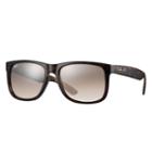 Ray-ban Justin At Collection Blue Sunglasses, Brown Lenses - Rb4165