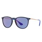 Ray-ban Women's Erika Color Mix Copper Sunglasses, Violet Lenses - Rb4171
