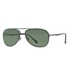 Ray-ban Gunmetal Sunglasses, Polarized Green Lenses - Rb8052
