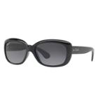 Ray-ban Women's Jackie Ohh Black Sunglasses, Polarized Gray Lenses - Rb4101