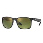 Ray-ban Chromance Grey Sunglasses, Polarized Green Lenses - Rb4264