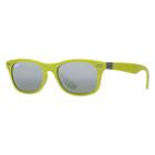 Ray-ban Men's New Wayfarer Liteforce Green Sunglasses, Gray Lenses - Rb4207