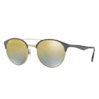 Ray-ban Grey Sunglasses, Green Lenses - Rb3545