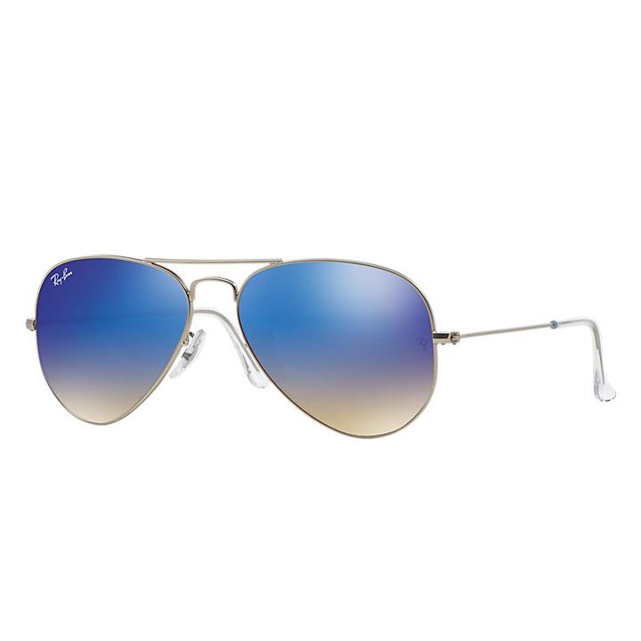 Ray-ban Aviator Flash Lenses Gradient Silver - Rb3025