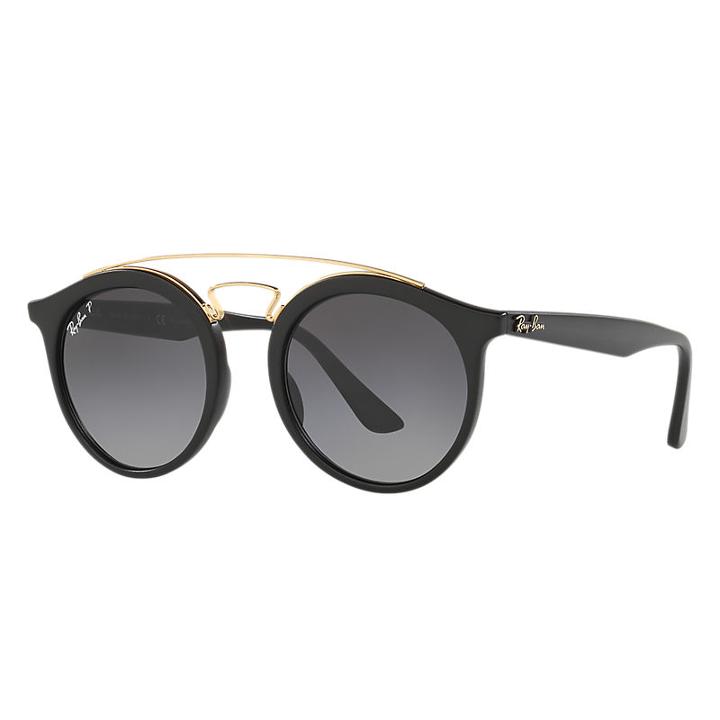 Ray-ban Gatsby I Black Sunglasses, Polarized Gray Lenses - Rb4256
