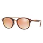 Ray-ban Men's Women's Blue Sunglasses, Pink Lenses - Rb2183