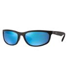 Ray-ban Men's Chromance Black Sunglasses, Polarized Blue Lenses - Rb4265