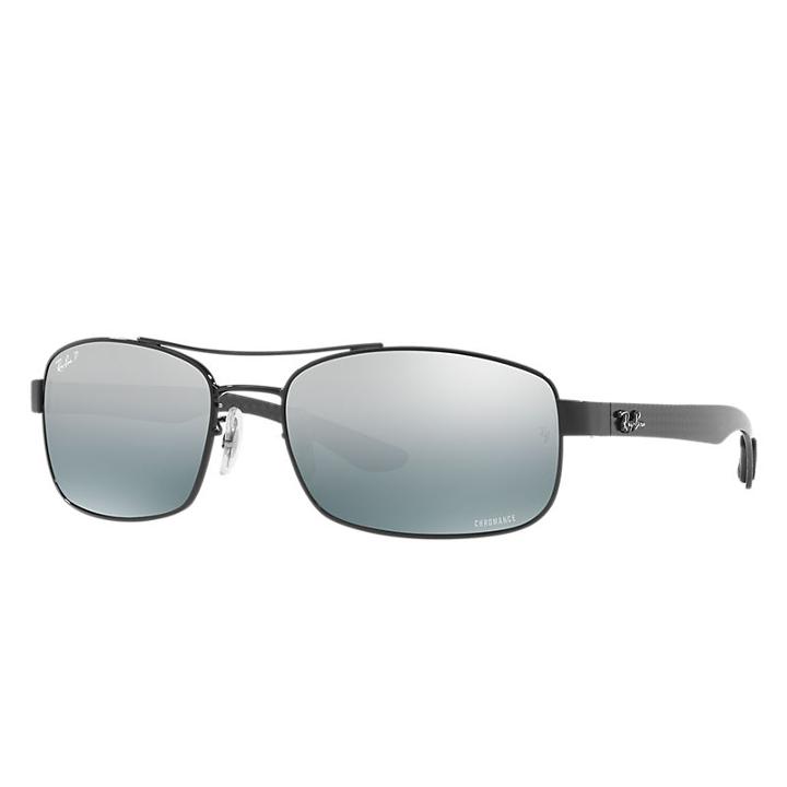 Ray-ban Rb8318 Chromance Black Sunglasses, Polarized Gray Lenses - Rb8318ch