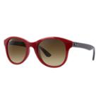 Ray-ban Grey Sunglasses, Brown Lenses - Rb4203