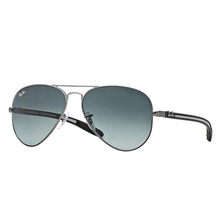 Ray-ban Aviator Carbon Fibre Black - Rb8307
