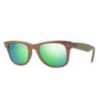 Ray-ban Men's Original Wayfarer Cosmo Green Sunglasses, Green Sunglasses Lenses - Rb2140
