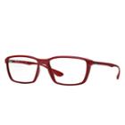 Ray-ban Red Eyeglasses Sunglasses - Rb7018