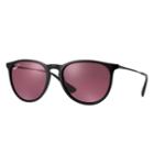 Ray-ban Women's Erika Classic Black Sunglasses, Polarized Violet Lenses - Rb4171