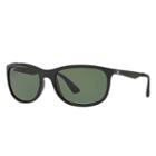 Ray-ban Black Sunglasses, Polarized Green Lenses - Rb4267