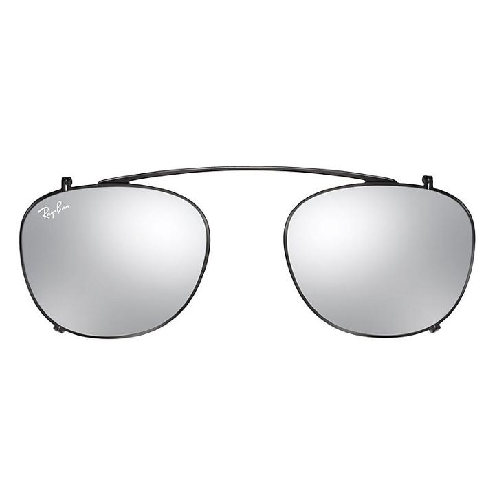 Ray-ban Rb6317 Clip-on Black Sunglasses - Rb6317c