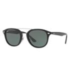 Ray-ban Black Sunglasses, Green Lenses - Rb2183