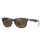 Ray-ban New Wayfarer Folding Liteforce Brown Sunglasses, Brown Sunglasses Lenses - Rb4223