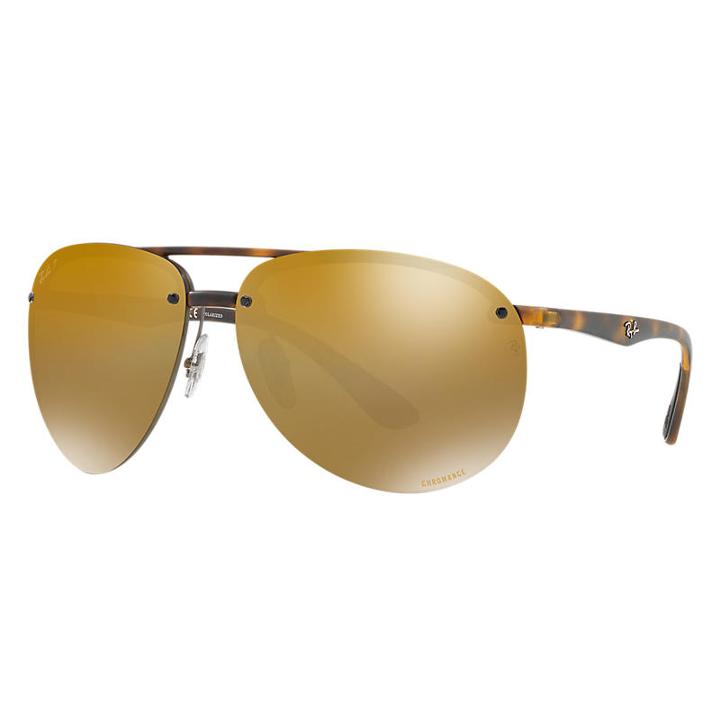 Ray-ban Rb4293 Chromance Blue Sunglasses, Polarized Brown Lenses - Rb4293ch