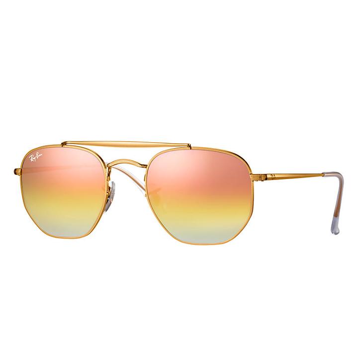 Ray-ban Marshal Copper Sunglasses, Pink Lenses - Rb3648