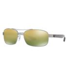 Ray-ban Rb8318 Chromance Gunmetal Sunglasses, Polarized Green Lenses - Rb8318ch