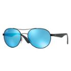 Ray-ban Grey Sunglasses, Blue Lenses - Rb3536