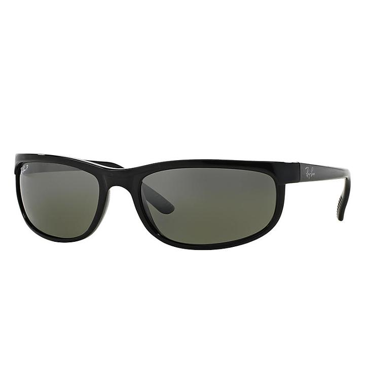 Ray-ban Men's Predator 2 Black Sunglasses, Polarized Gray Lenses - Rb2027